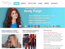 Tablet Screenshot of andypaige.org